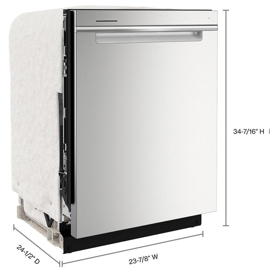 Whirlpool WDTA50SAKZ Large Capacity Dishwasher with 3rd Rack